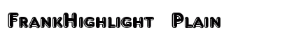 FrankHighlight Plain Preview