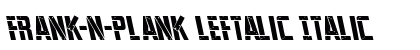 Frank-n-Plank Leftalic Italic preview