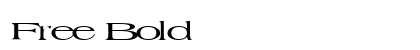Free Bold preview