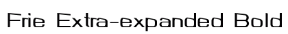 Frie Extra-expanded Bold Preview