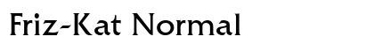 Friz-Kat Normal preview