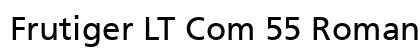 Frutiger LT Com 55 Roman preview