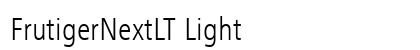FrutigerNextLT Light preview