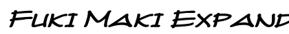 Fuki Maki Expanded Italic Preview