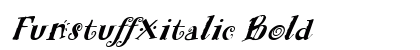 FunstuffXitalic Bold preview