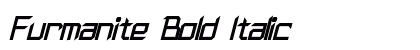 Furmanite Bold Italic Preview