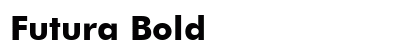 Futura Bold Preview