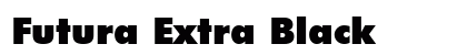 Futura Extra Black preview
