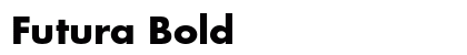 Futura Bold Preview
