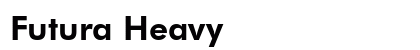 Futura Heavy Preview
