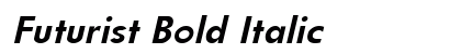 Futurist Bold Italic Preview