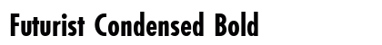 Futurist Condensed Bold preview
