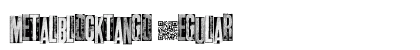 metalblocktango Regular preview