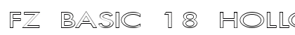 FZ BASIC 18 HOLLOW EX Normal preview