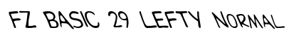 FZ BASIC 29 LEFTY Normal preview