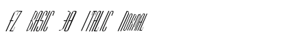 FZ BASIC 38 ITALIC Normal preview