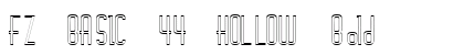 FZ BASIC 44 HOLLOW Bold preview