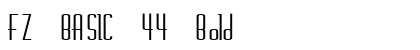 FZ BASIC 44 Bold preview