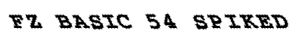 FZ BASIC 54 SPIKED LEFTY Normal preview