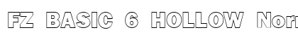 FZ BASIC 6 HOLLOW Normal preview