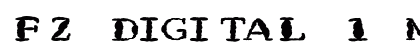 FZ DIGITAL 1 MANGLED EX Normal preview