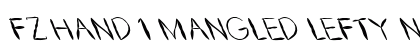 FZ HAND 1 MANGLED LEFTY Normal preview