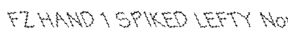 FZ HAND 1 SPIKED LEFTY Normal preview