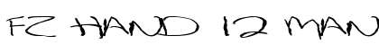 FZ HAND 12 MANGLED EX Normal preview