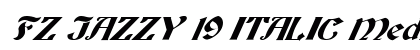 FZ JAZZY 19 ITALIC Medium preview