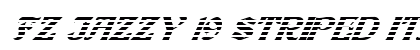 FZ JAZZY 19 STRIPED ITALIC Normal preview