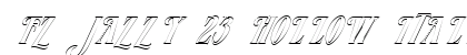 FZ JAZZY 23 HOLLOW ITALIC Normal preview