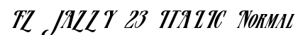 FZ JAZZY 23 ITALIC Normal preview