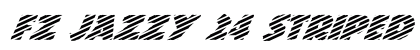 FZ JAZZY 24 STRIPED ITALIC Normal preview