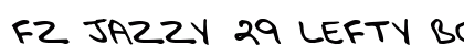 FZ JAZZY 29 LEFTY Bold preview