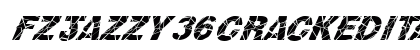 FZ JAZZY 36 CRACKED ITALIC Normal preview