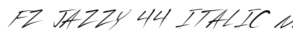 FZ JAZZY 44 ITALIC Normal preview