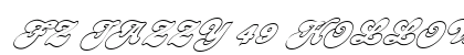 FZ JAZZY 49 HOLLOW ITALIC Normal preview