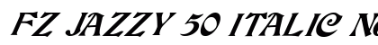 FZ JAZZY 50 ITALIC Normal preview