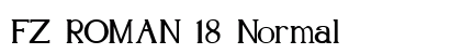 FZ ROMAN 18 Normal Preview