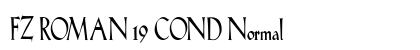 FZ ROMAN 19 COND Normal preview