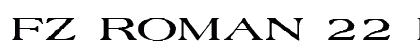 FZ ROMAN 22 EX Medium preview