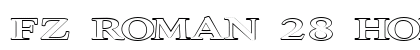 FZ ROMAN 28 HOLLOW EX Normal preview
