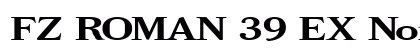 FZ ROMAN 39 EX Normal preview