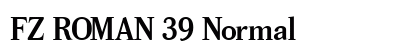 FZ ROMAN 39 Normal preview