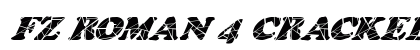 FZ ROMAN 4 CRACKED ITALIC Normal preview