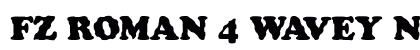 FZ ROMAN 4 WAVEY Normal preview