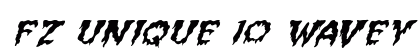 FZ UNIQUE 10 WAVEY ITALIC Normal preview