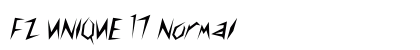 FZ UNIQUE 17 Normal preview