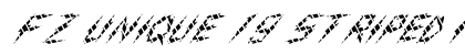 FZ UNIQUE 19 STRIPED ITALIC Normal preview
