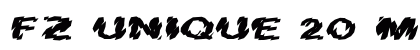 FZ UNIQUE 20 MANGLED EX Normal preview